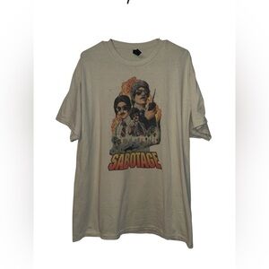Beastie Boys Sabotage Graphic T- Shirt Size XL New
